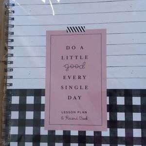 Brand new in plastic, Lesson plan planner